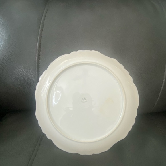 Antique Blue Plate with Gold Hand Painted Design Jean Pouyat in Limoges, France. - Picture 12 of 16